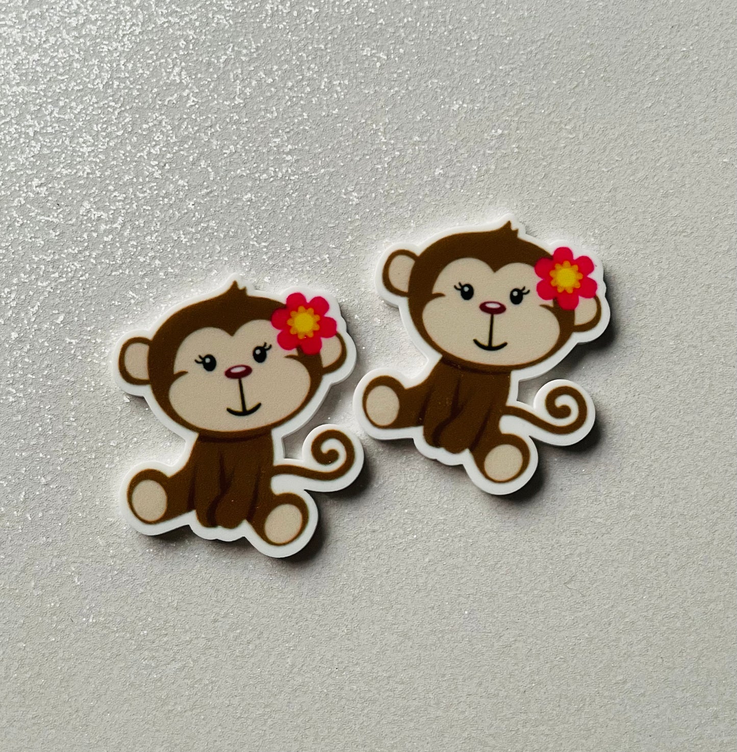 Resin Flatback Planar E0491 - Monkey Monkey Monkey Series