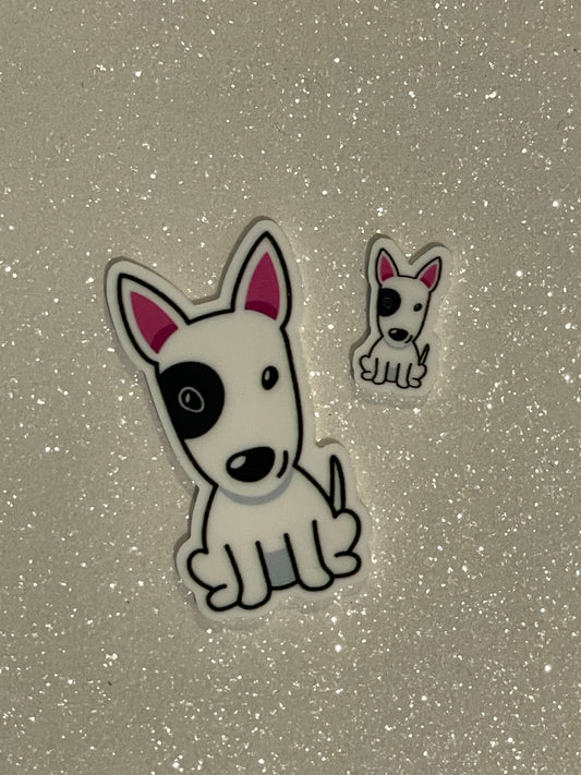 Resin Flatback Planar E0527- Dog  (2 Sizes Available)