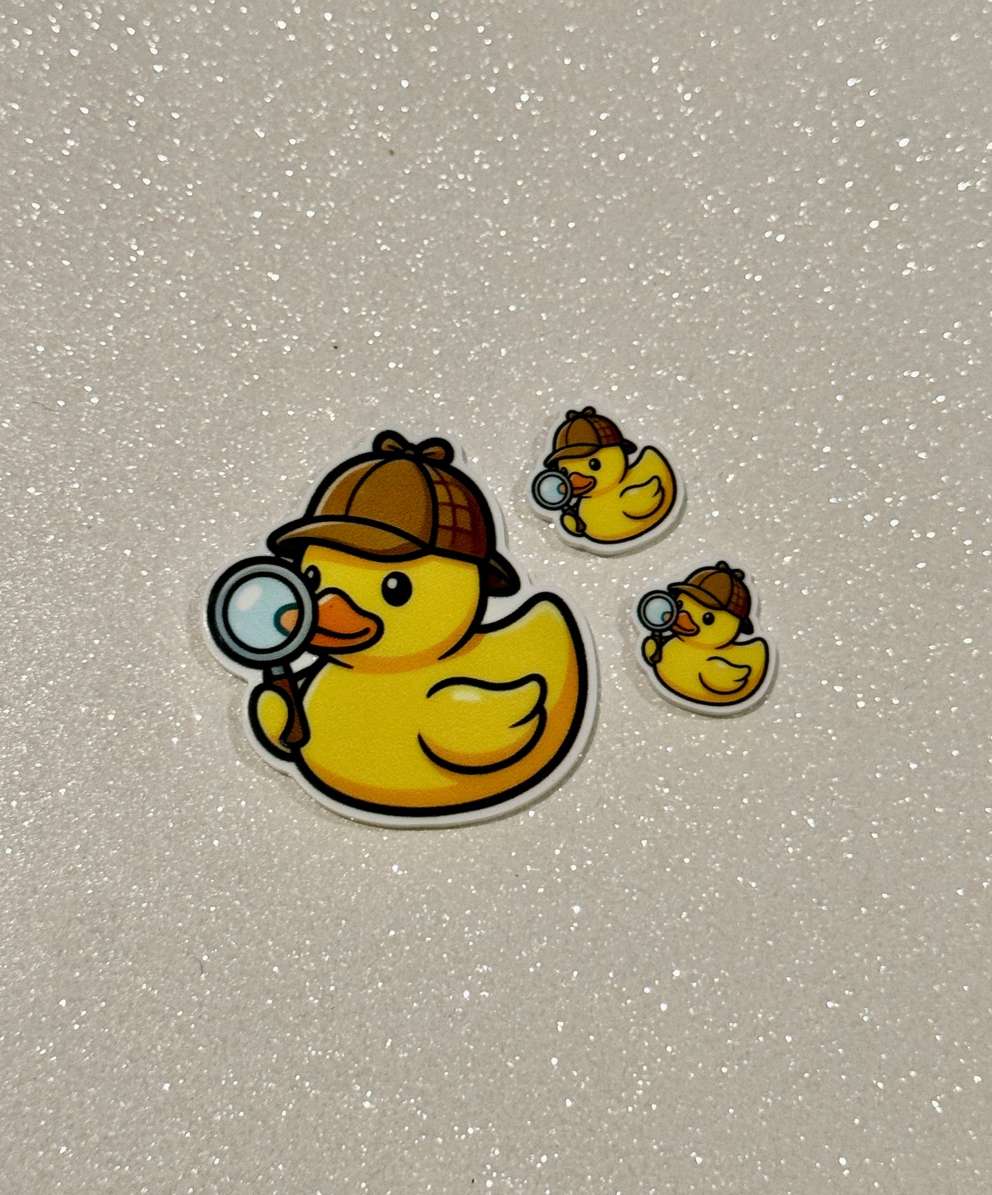 Resin Flatback Planar E1093- Duck (2 Sizes)