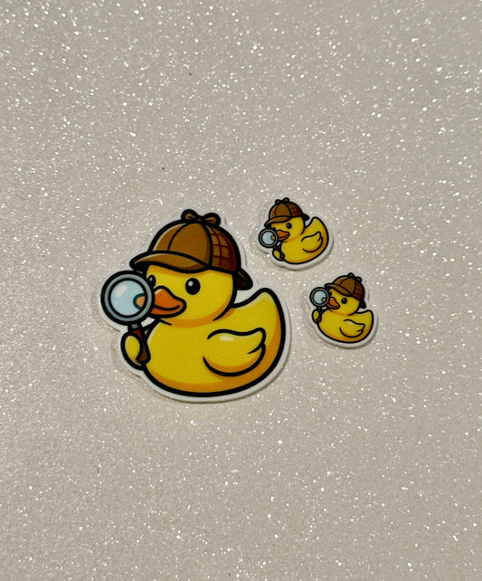 Resin Flatback Planar E1093- Duck (2 Sizes)