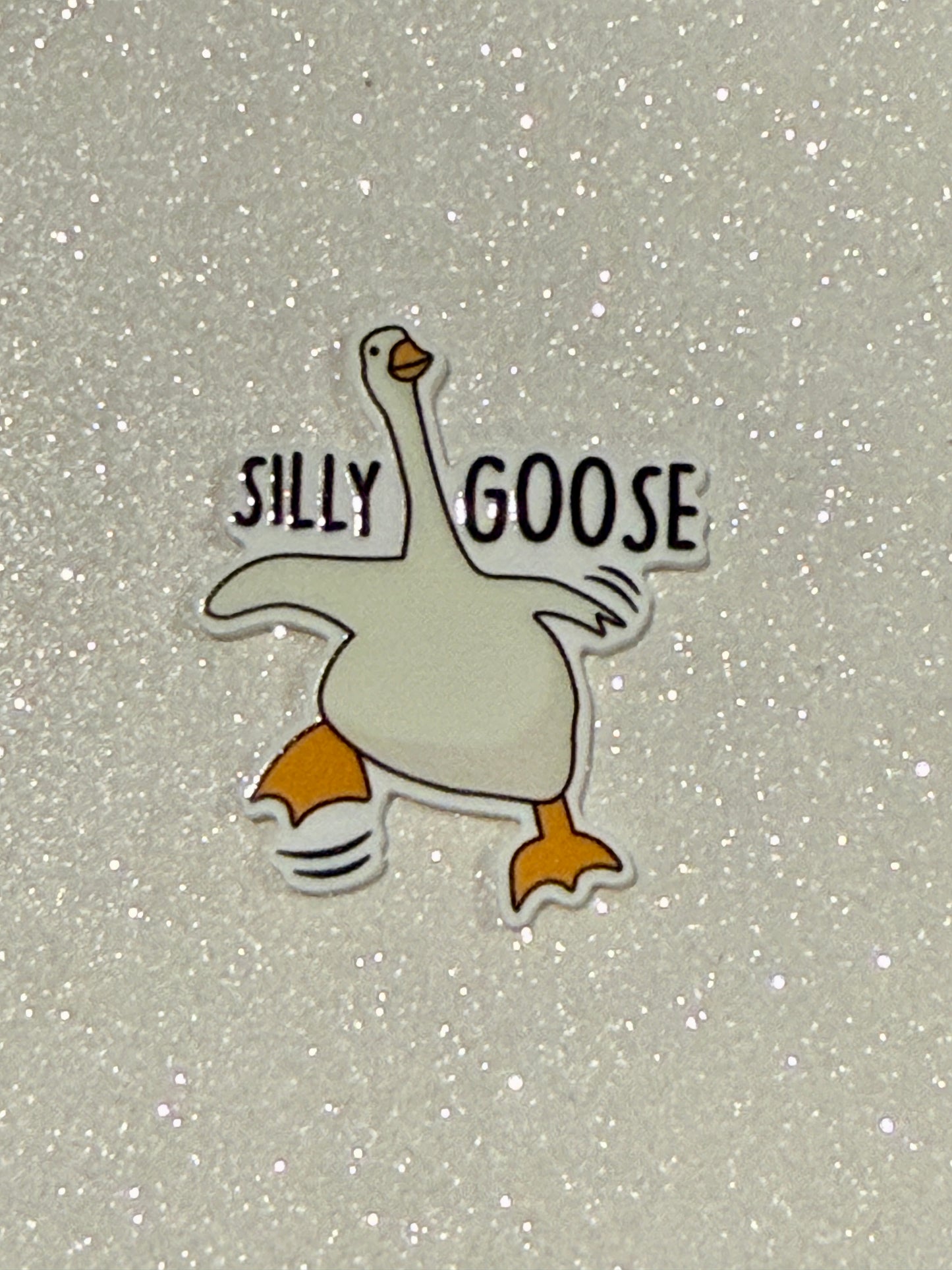 Resin Flatback Planar E1107 - Goose 40mm