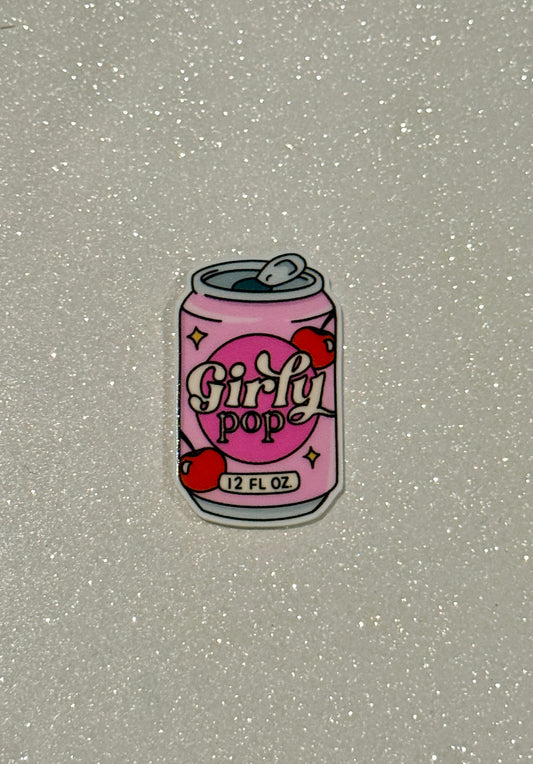 Resin Flatback Planar E1109 - Girly Pop 40mm