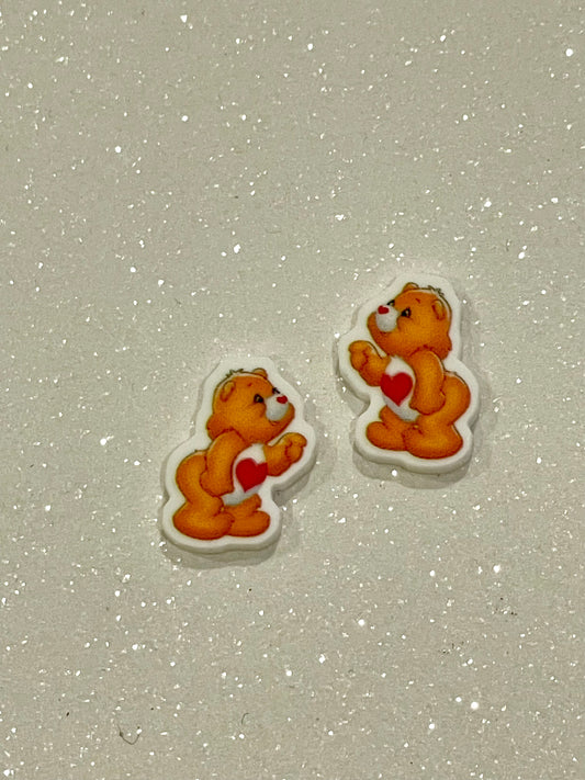 Resin Flatback Planar E0558- Care Bear 15mm Stud Size 2 Profiles