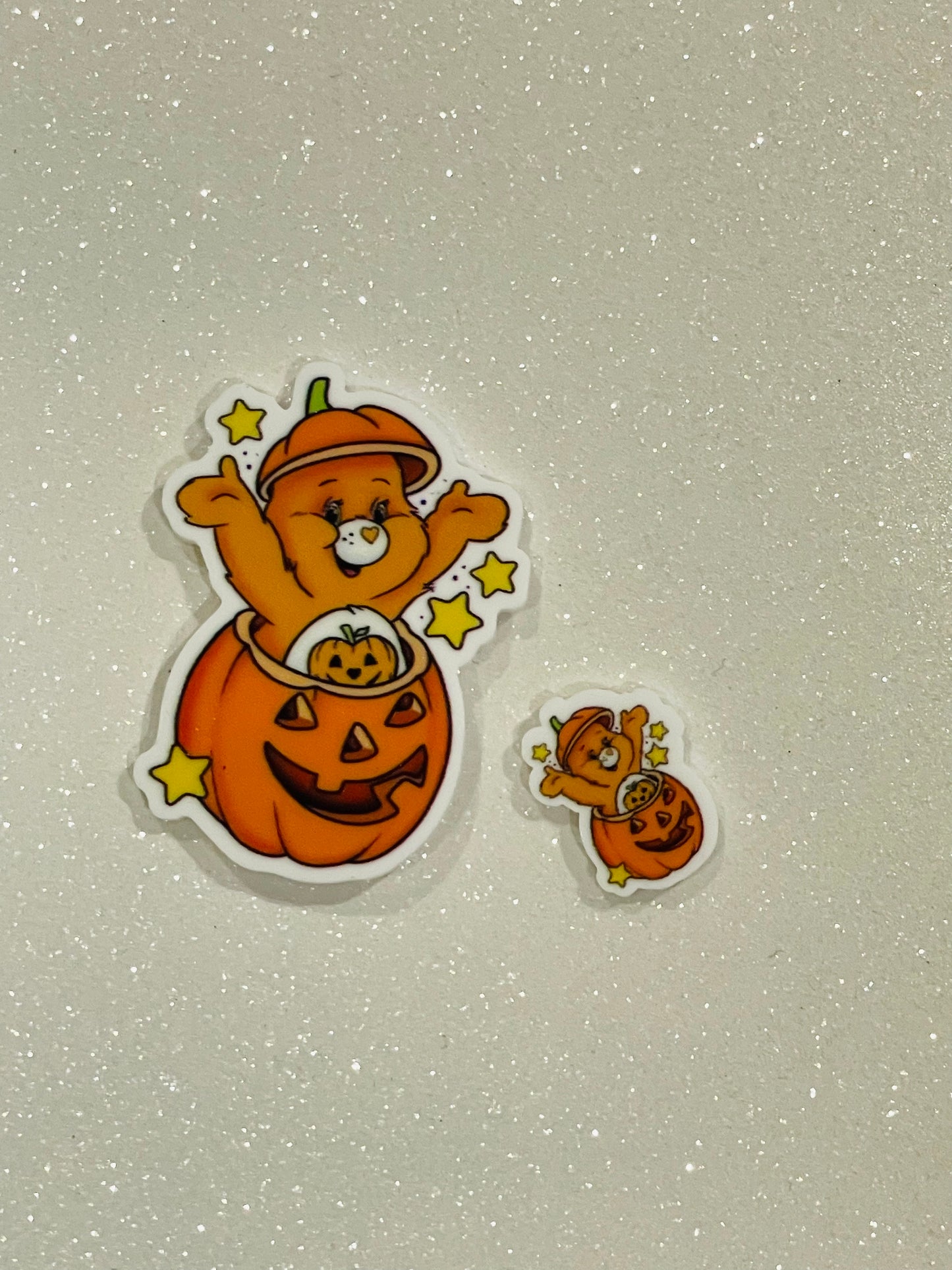 Resin Flatback Planar E0569- Care Bear Halloween (2 Sizes Available)