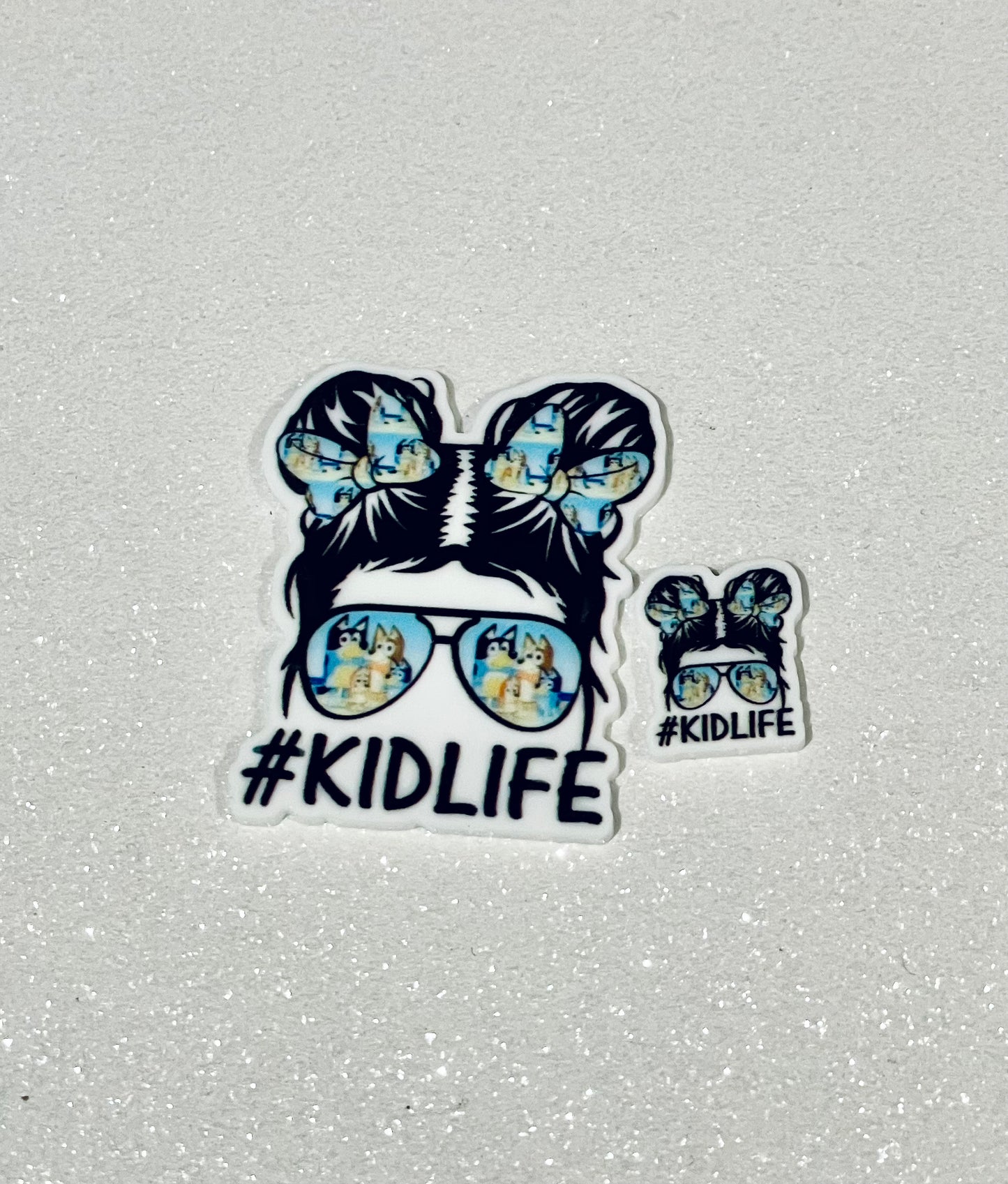 Resin Flatback Planar E0633 - Bluey #KIDLIFE (2 sizes)