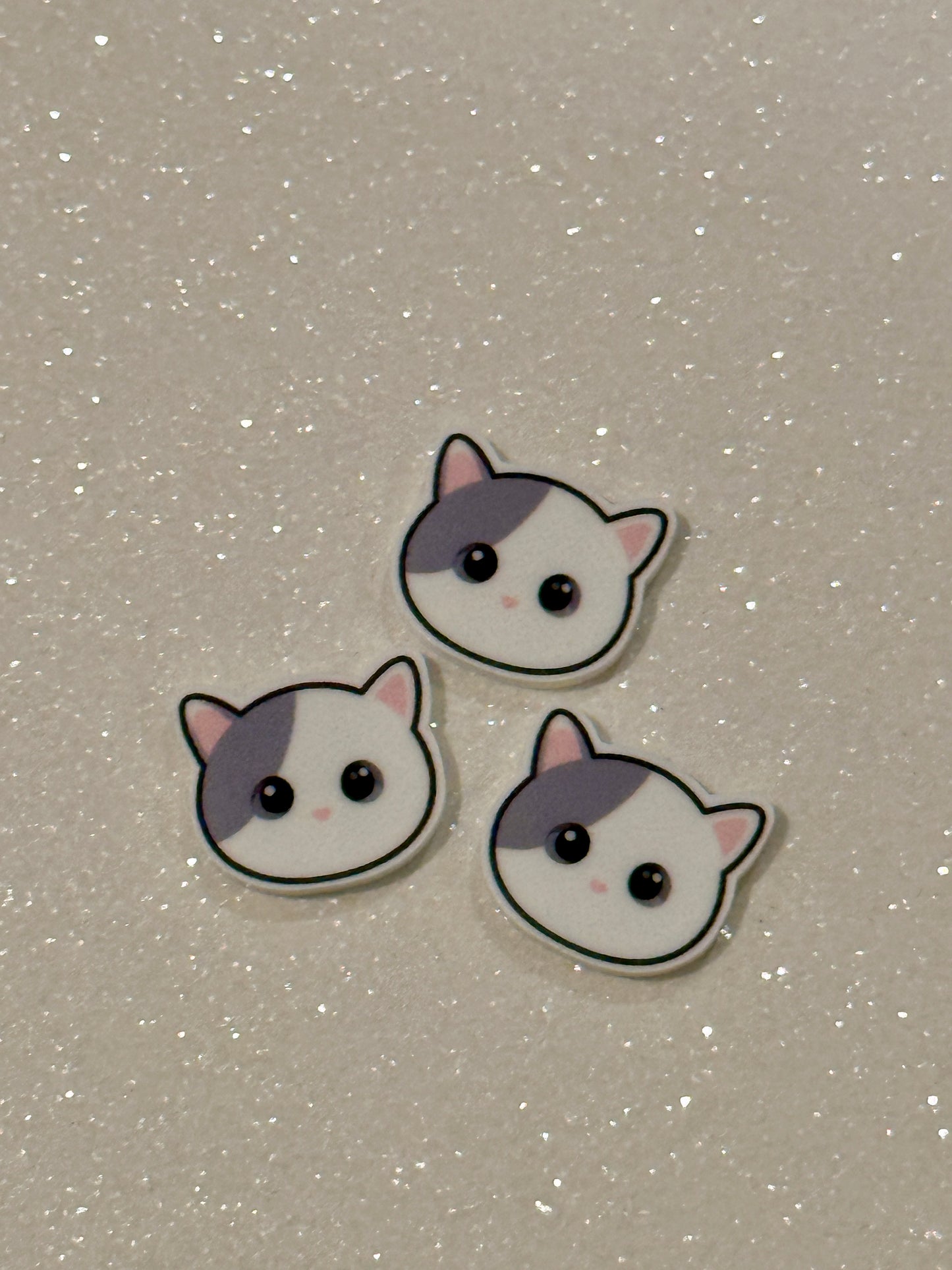 Resin Flatback Planar E1112 - My Kitten (Stud Size)