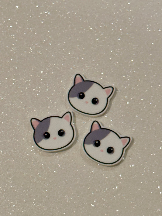 Resin Flatback Planar E1112 - My Kitten (Stud Size)