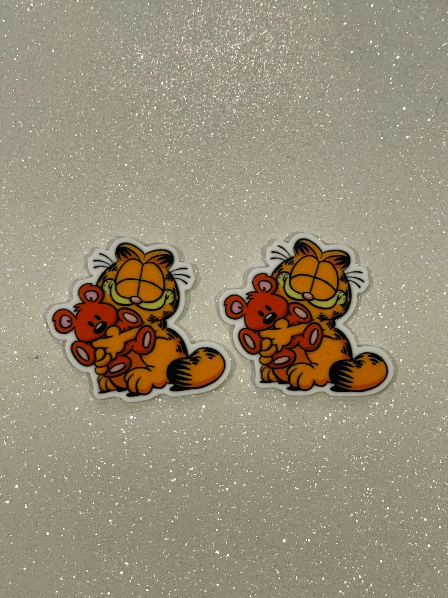 Resin Flatback Planar E0872 - Cat With Attitude Garfield