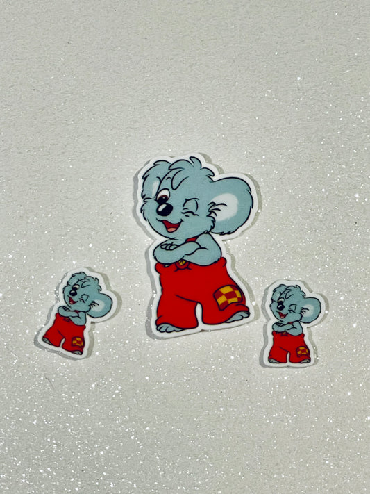 Resin Flatback Planar E0898 - Blinky Bill (2 sizes)