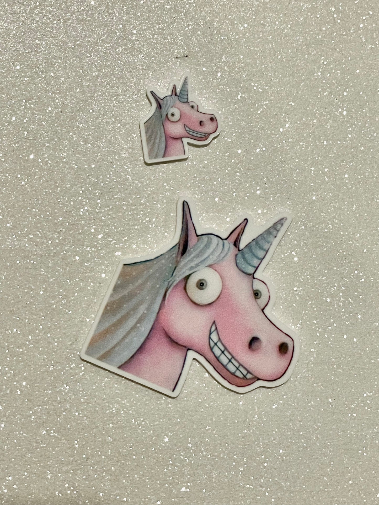 Resin Flatback Planar E0938- Unicorn (2 Sizes +2 Profiles Available)