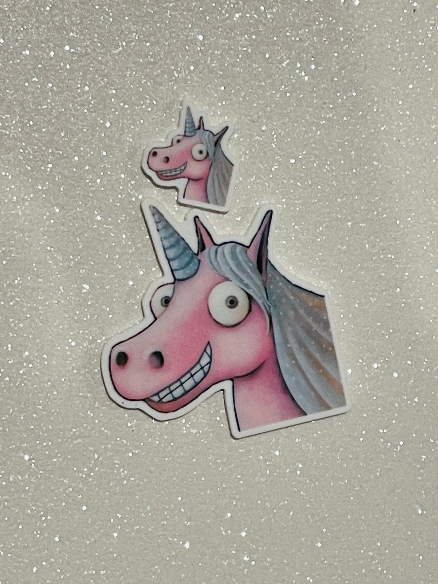 Resin Flatback Planar E0938- Unicorn (2 Sizes +2 Profiles Available)