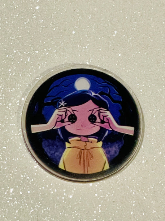 Resin Flatback Planar E0998 - Disney Coraline 40mm