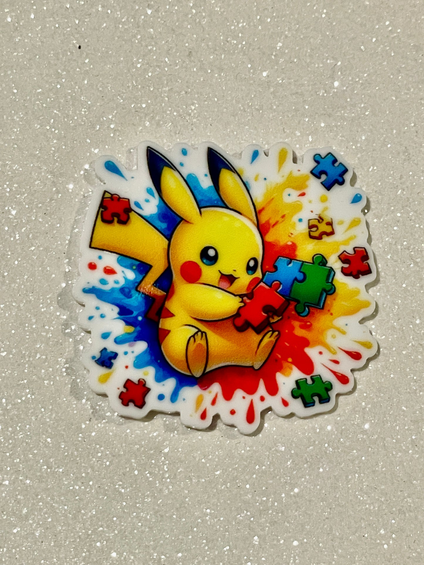 Resin Flatback Planar E0989 - Pokemon Pikachu