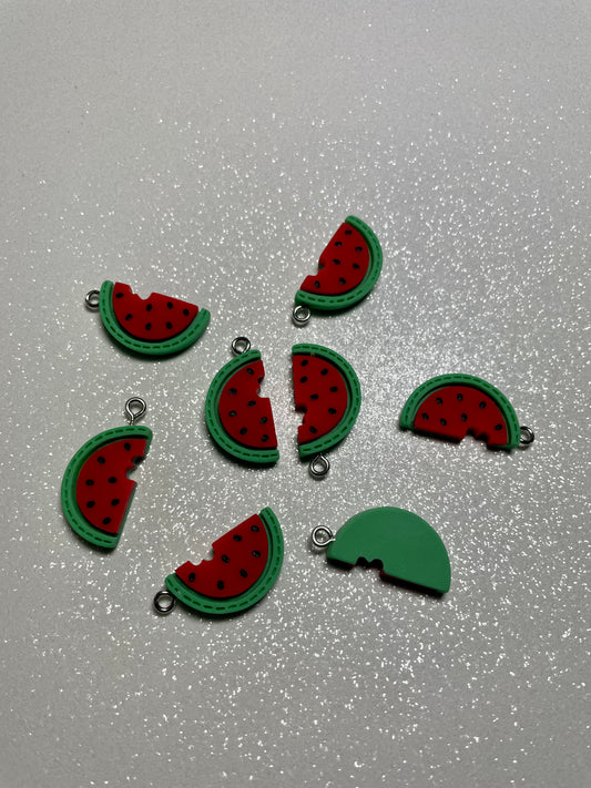 Cute Watermelon Charm / Pendant (10ea/pack)