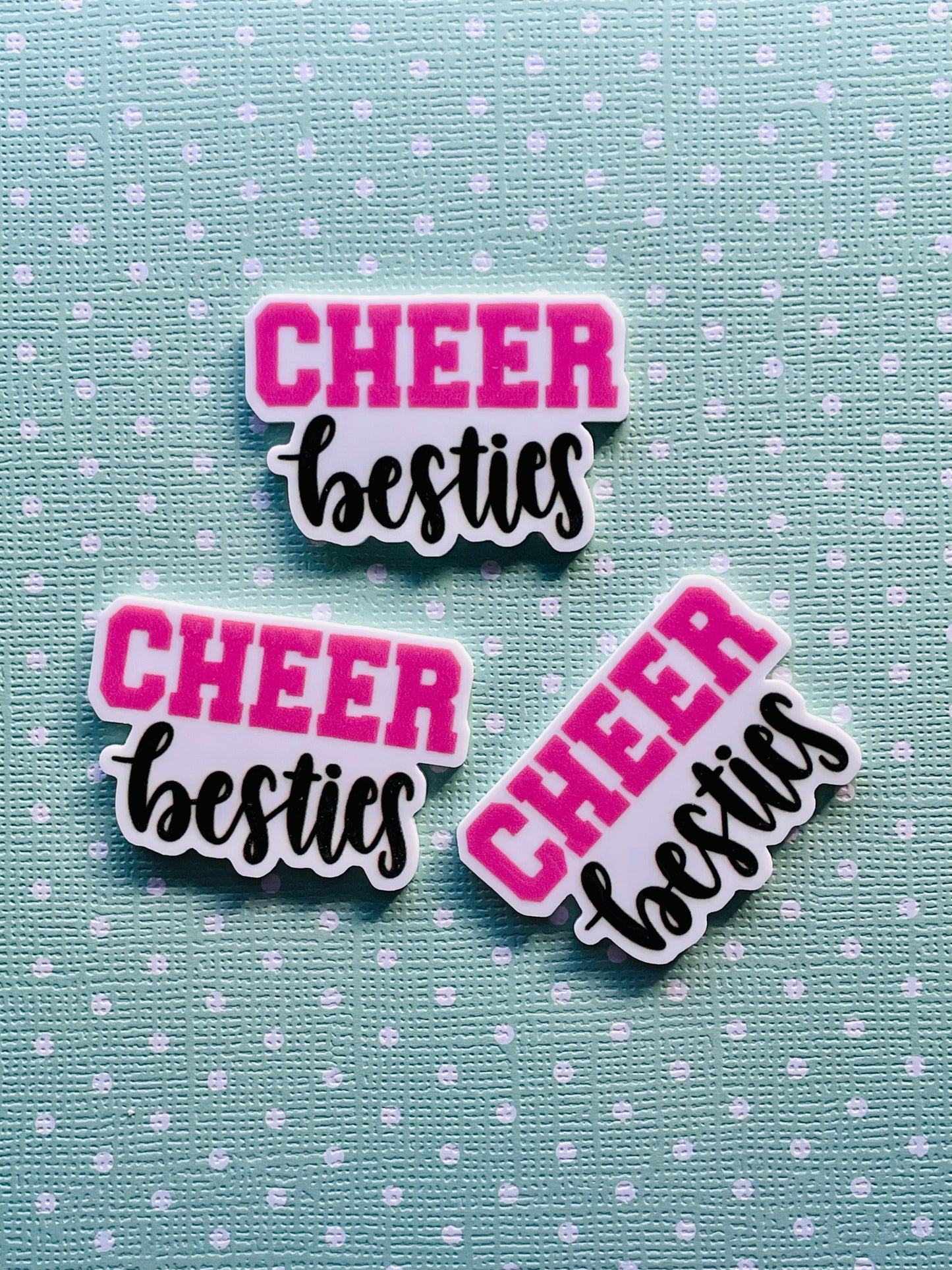 Resins Flatback Planar (Cheer Besties)