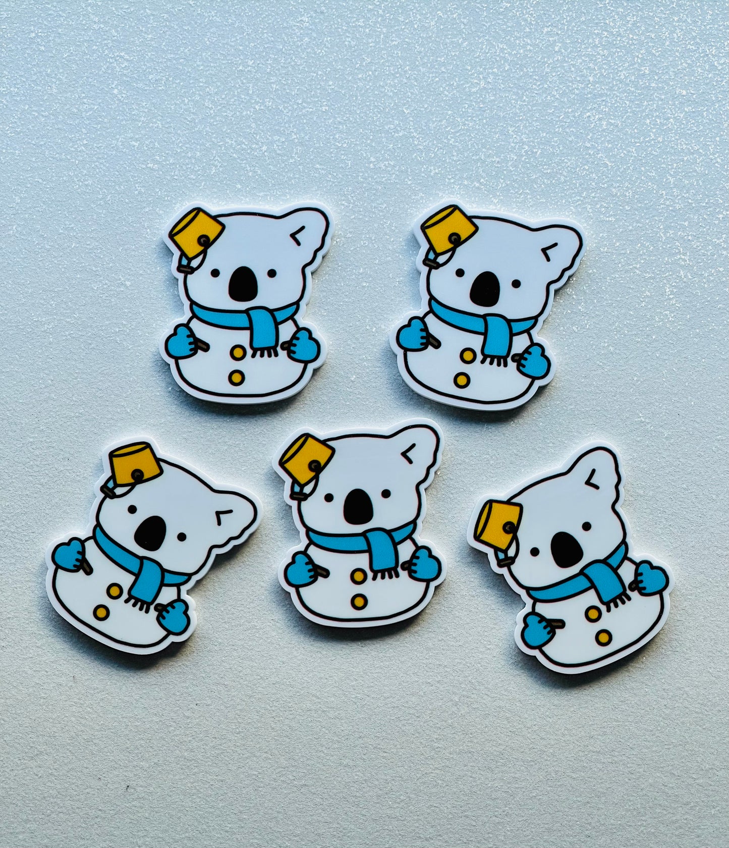 Resins Flatback Planar (Snowman Koala)