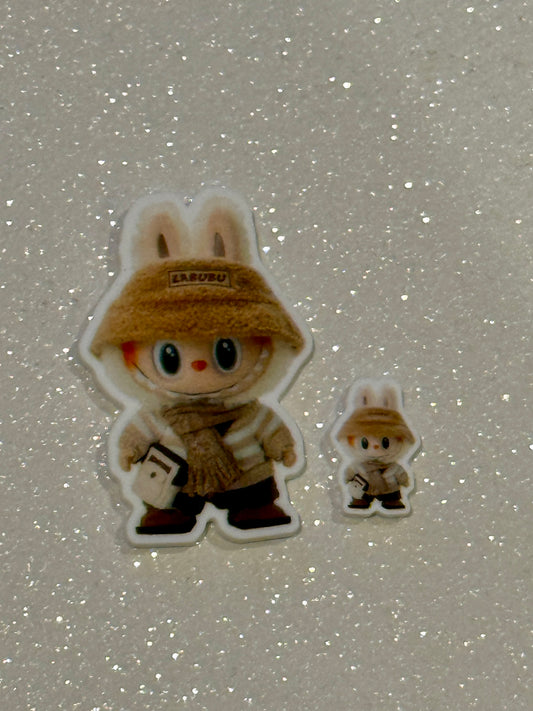 Resin Flatback Planar E1019 - Labubu The Monster (2 Sizes Avaialble)