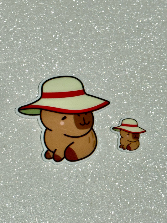 Resin Flatback Planar E1074 - Capybara (2 Sizes)