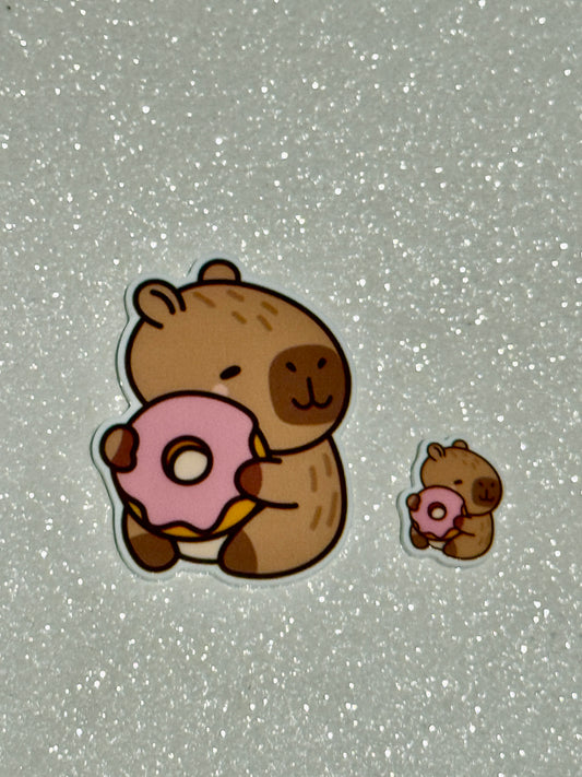 Resin Flatback Planar E1076 - Capybara (2 Sizes)