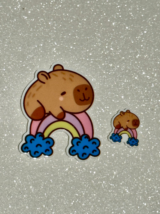 Resin Flatback Planar E1078 - Capybara (2 Sizes)