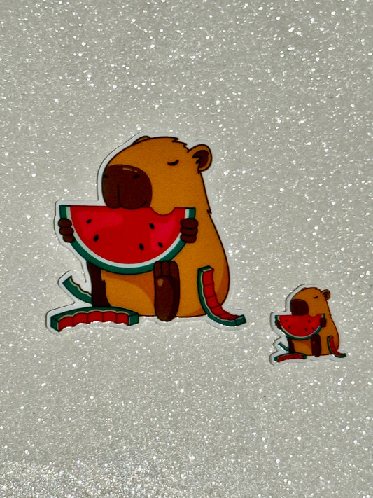 Resin Flatback Planar E1079 - Capybara (2 Sizes)
