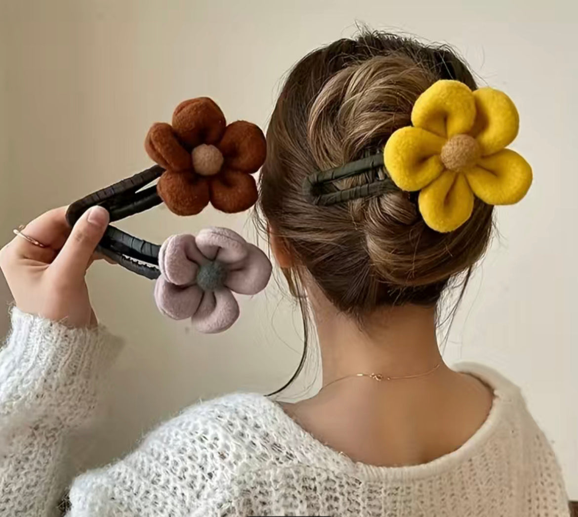 Beautiful Flower Deco Hair Clip Z0024