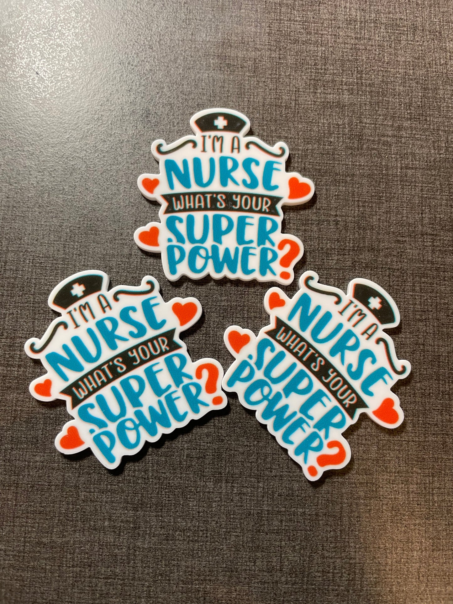 Resin Flatback Planar (Nurse Super Power)