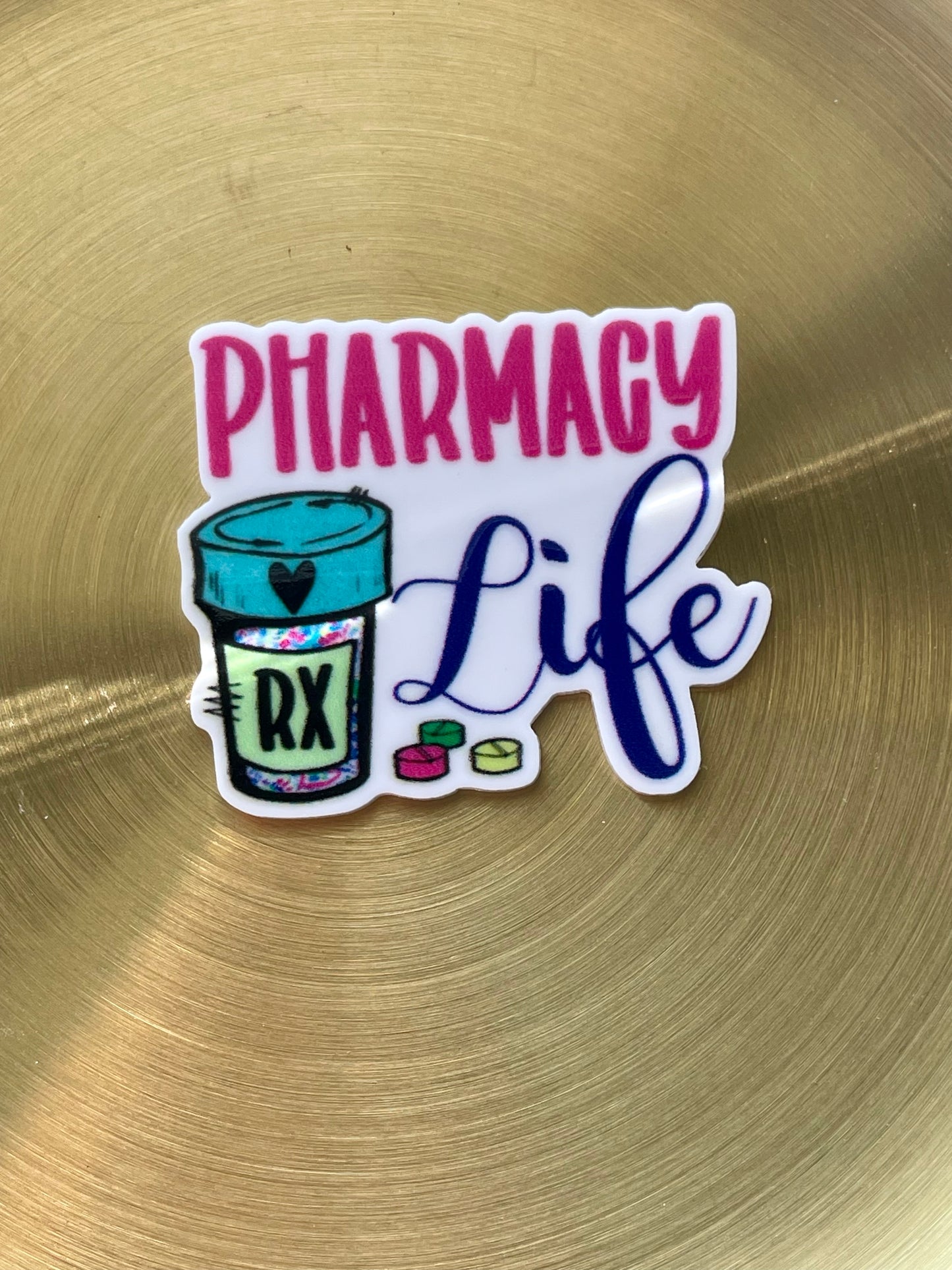 Resin Flatback Planar E0143 - Pharmacy Life 169795